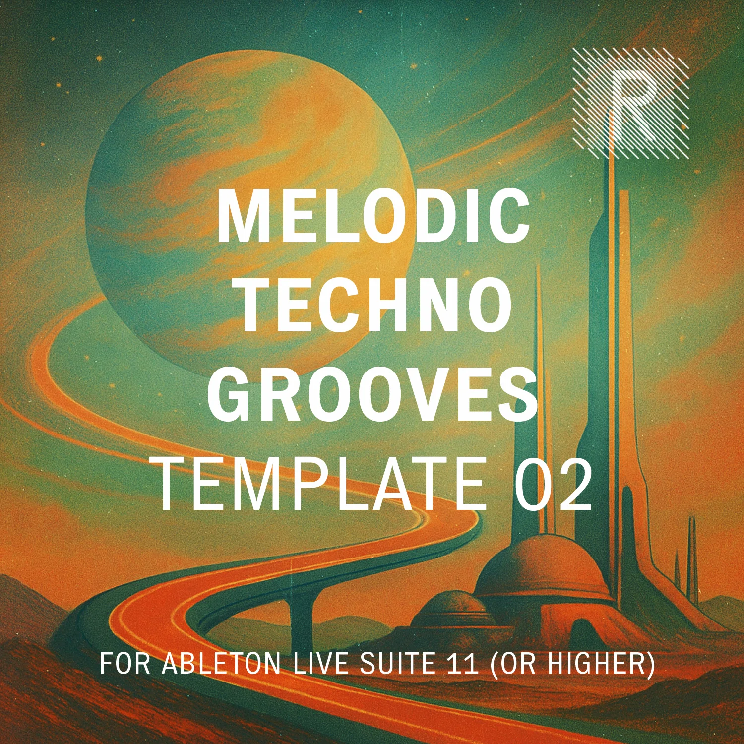 Riemann Melodic Techno Grooves 2 Template for Ableton Live 11 (and higher versions)