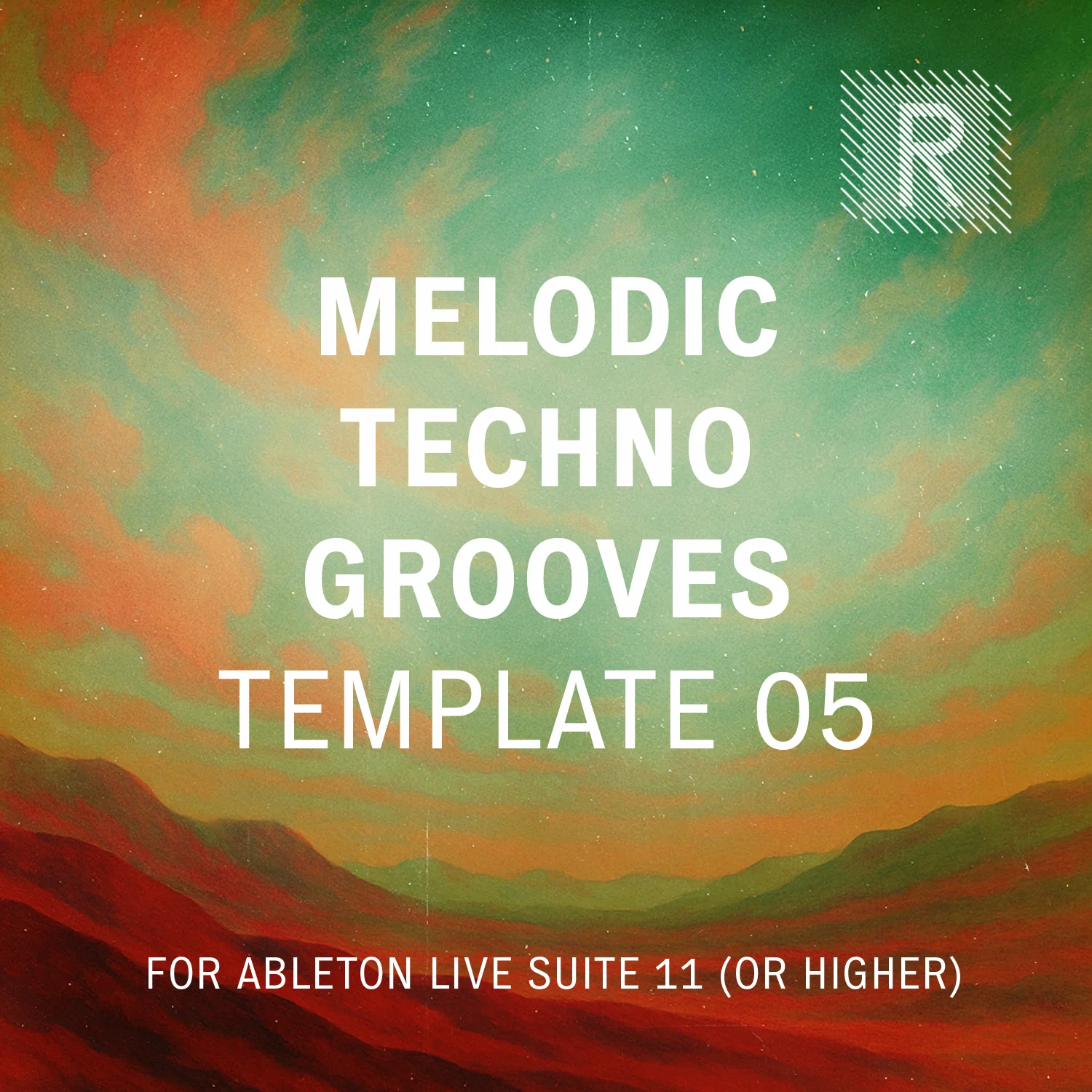 Riemann Melodic Techno Grooves 5 Template for Ableton Live 11 (and higher versions)