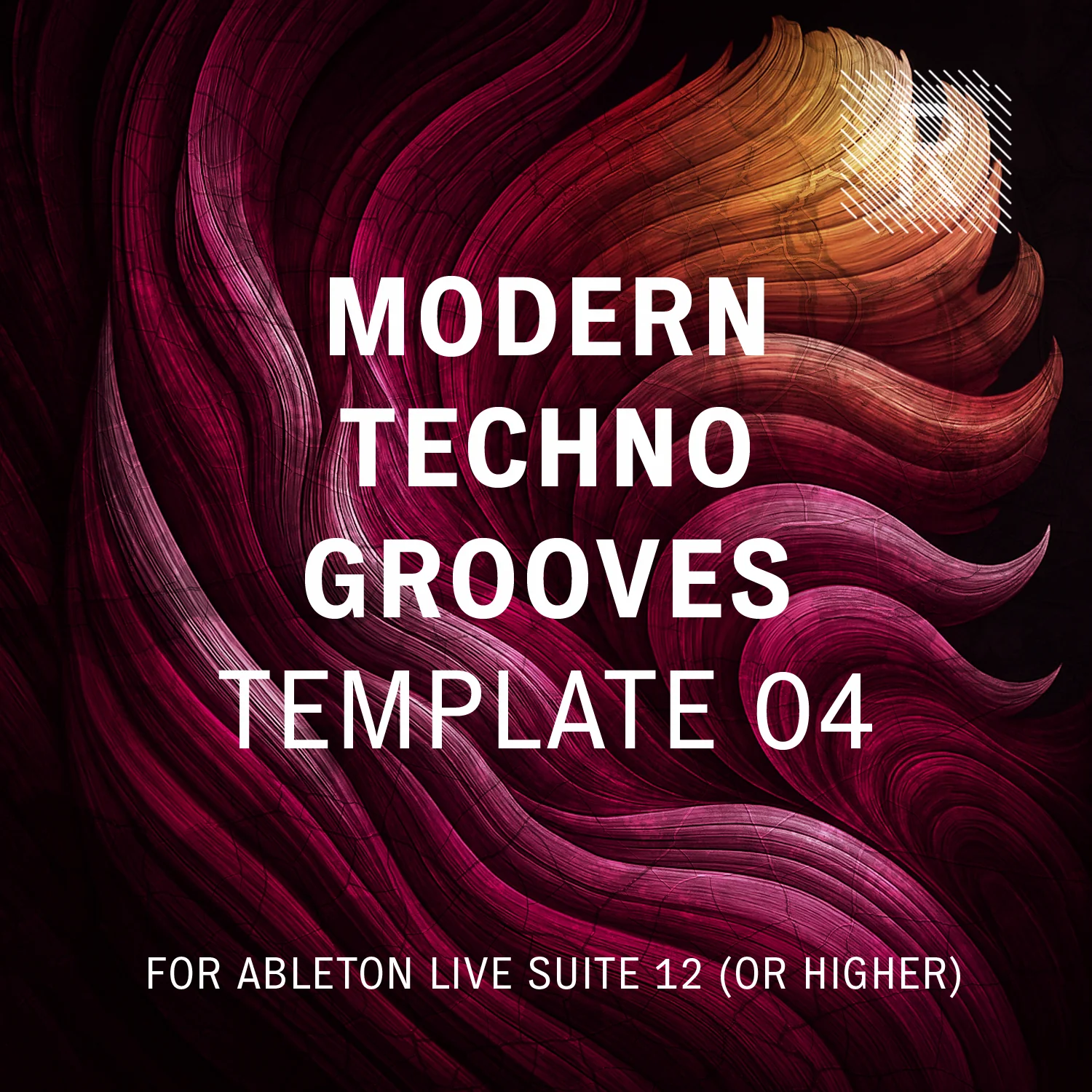 Riemann Modern Techno Grooves 4 Template for Ableton Live 12 (or higher versions)