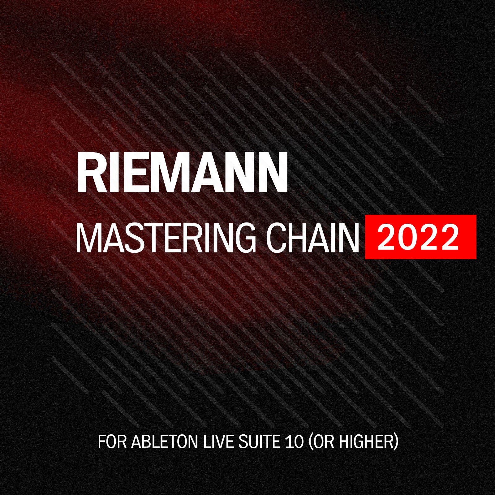 Riemann Techno Mastering Chain 2022 for Ableton Live Suite 10
