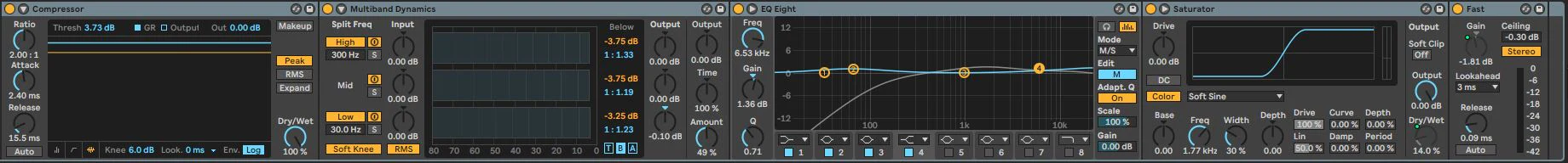 Riemann Techno Mastering Chain 2022 for Ableton Live Suite 10 - Image 3